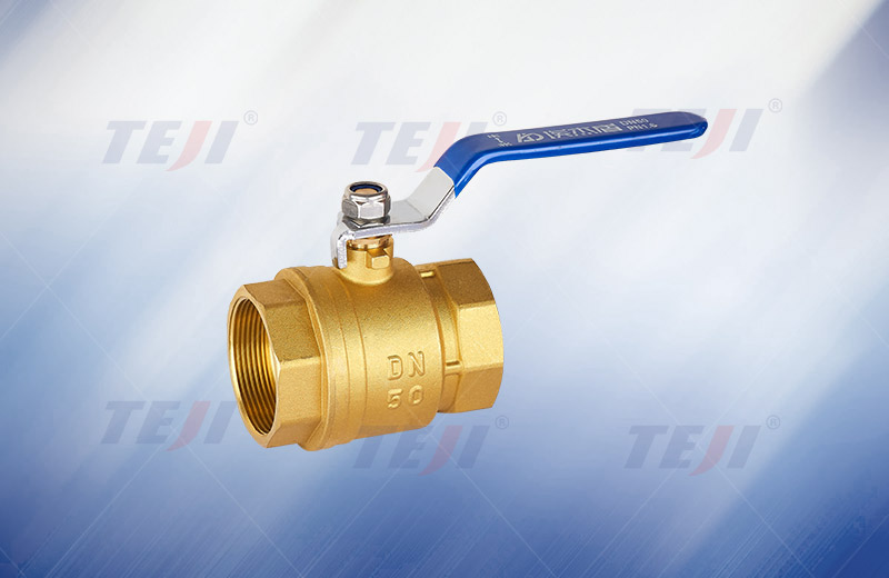 Brass wire port ball valve